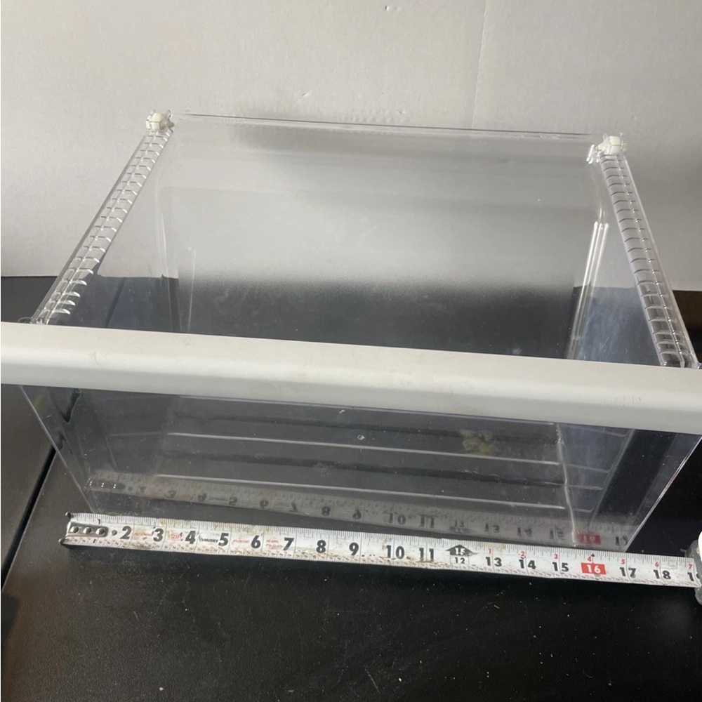 Whirlpool Fridge Crisper Pan Drawer  W10256854  WPW10256854  W10256853-M1  ASMN